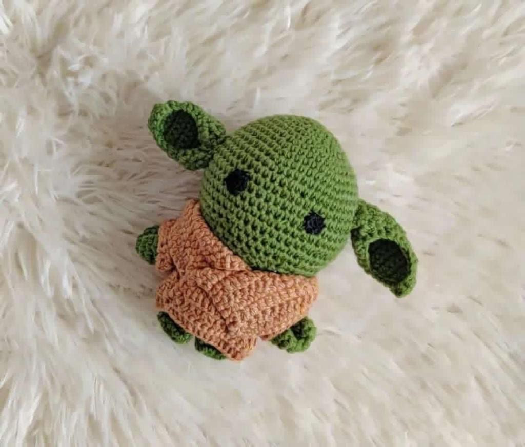 Adorable Bliss Baby Yoda Crochet kawaii product