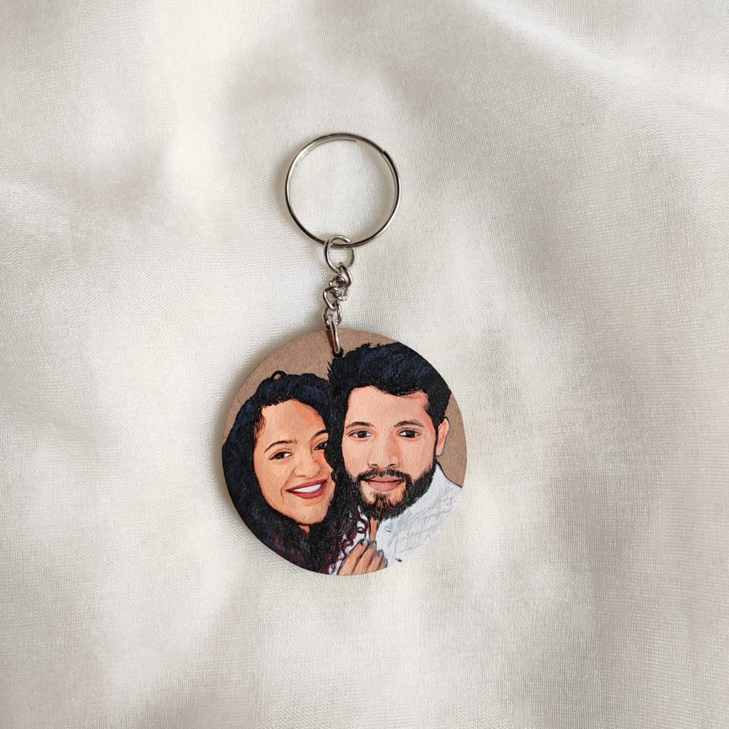 Nutcase Customized Keychain for Couple Premium Pair Keychain Gifts  Occasions Anniversary Wedding Valentines Day Etc : Amazon.in: Bags, Wallets  and Luggage