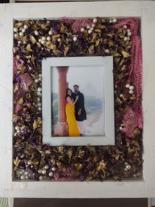 Eternal Union Resin Art Varmala Keepsake Frame