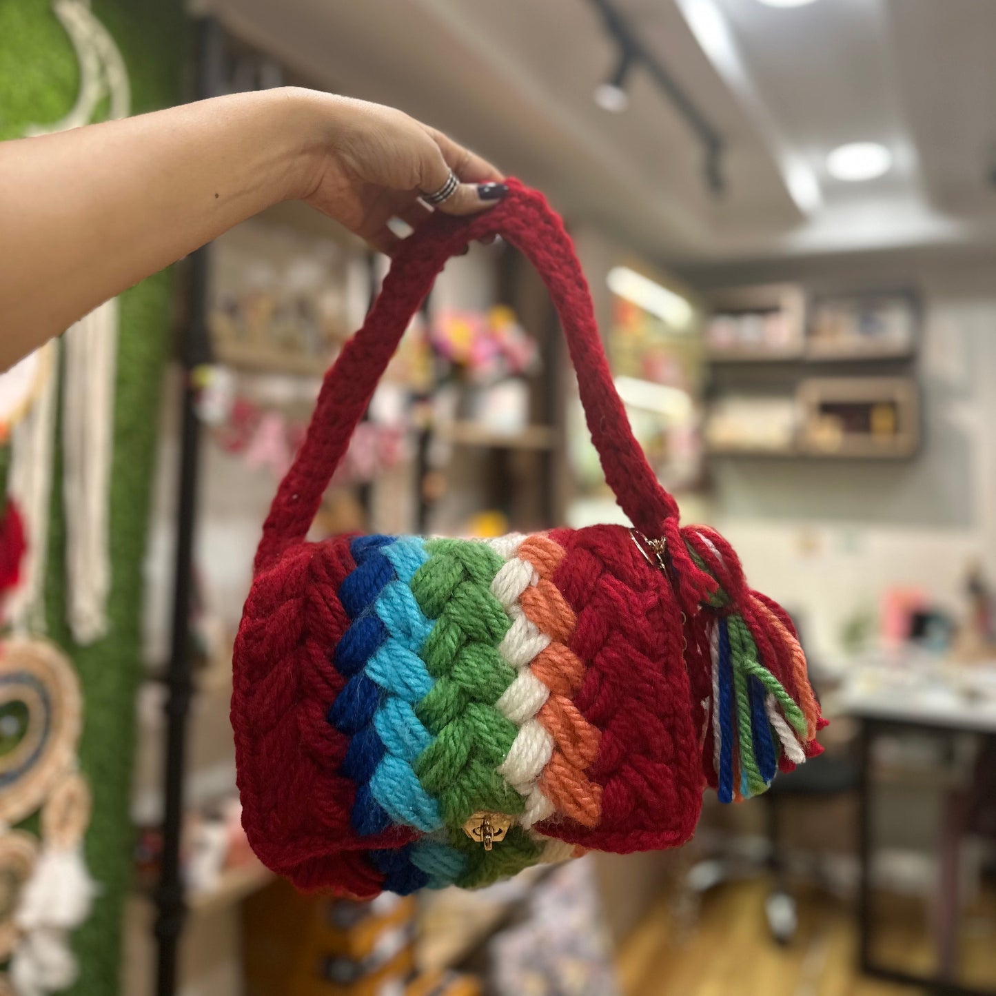 StitchStyle Customized Crochet Sling Bag