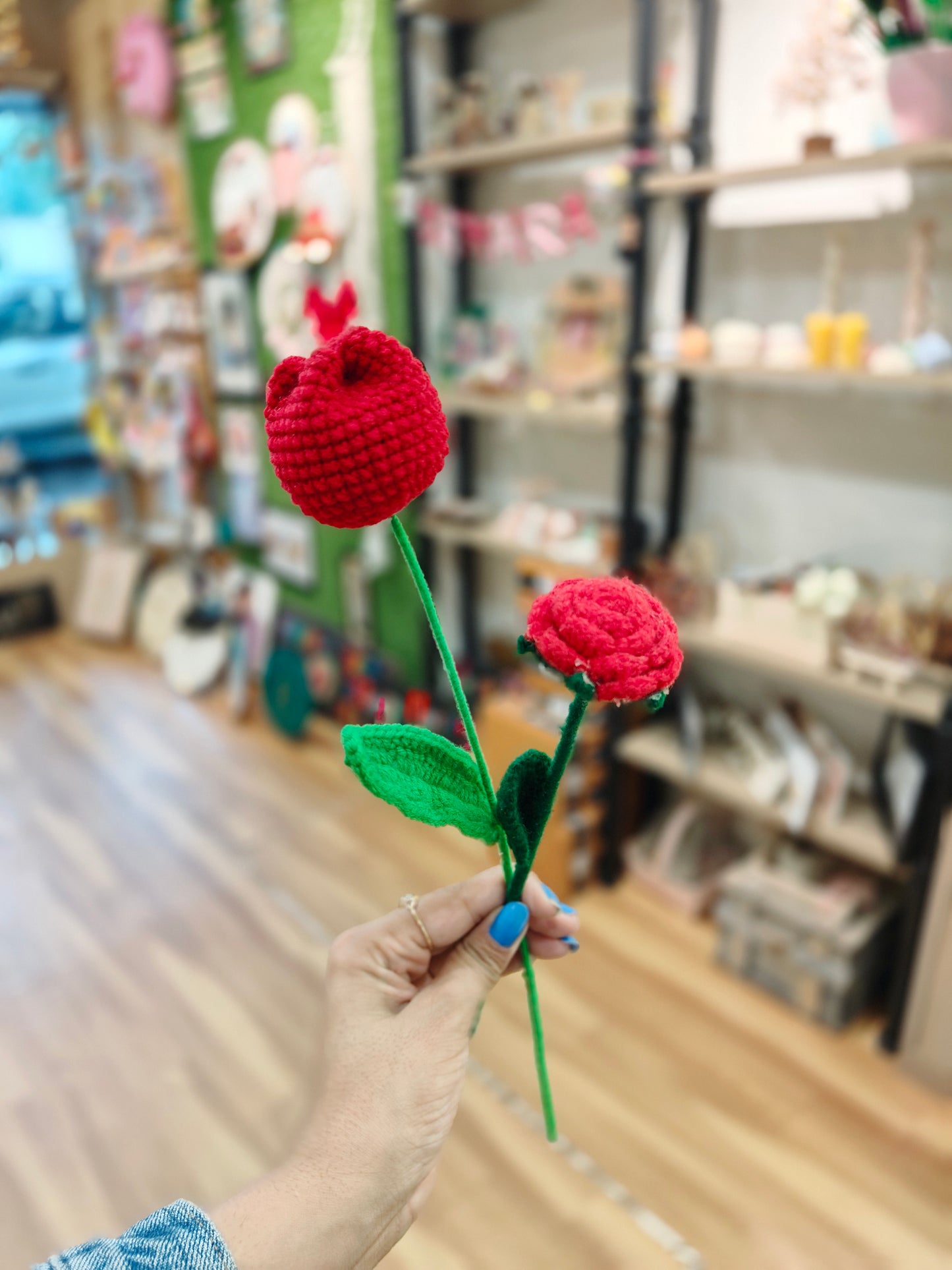 EverBloom Crochet Roses