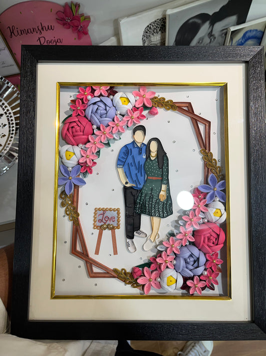 Lover’s Harmony Quilling Frame