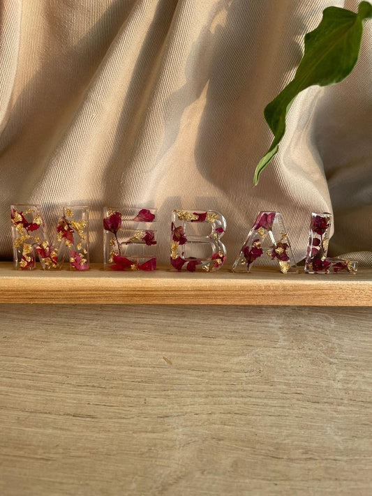 Radiant Resin Name Plaque