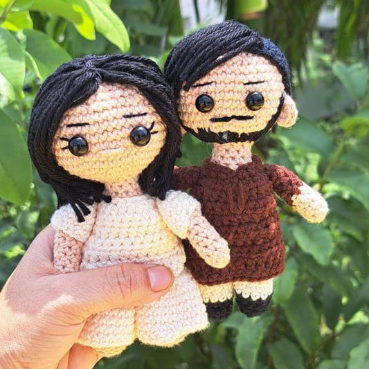 Timeless Hearts Duo Crochet Doll