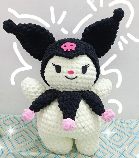 Kuromi Crochet Creations doll