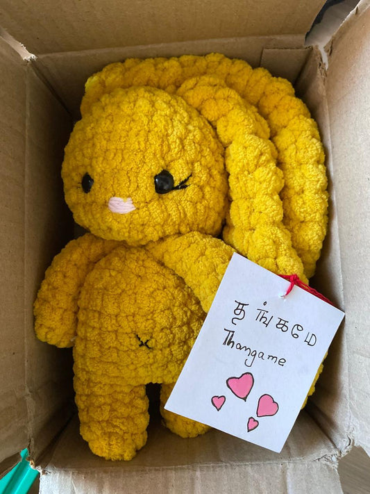 Sunny Hops Crochet Bunny