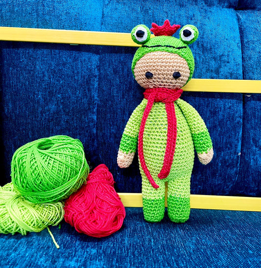 RibbitCraft Crochet Froggie