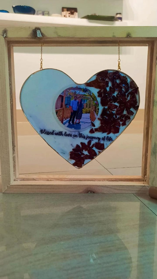 Eternal Heart Resin Frame