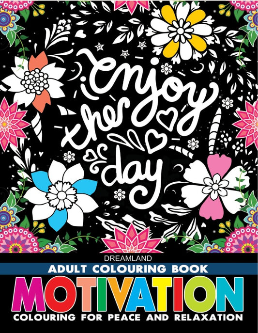 Inspire & Color: Motivational Coloring Book for Adults