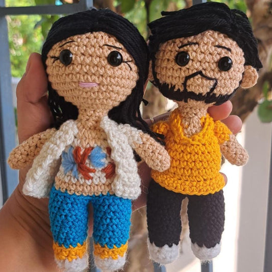 LoveLoops Duo Crochet Dolls