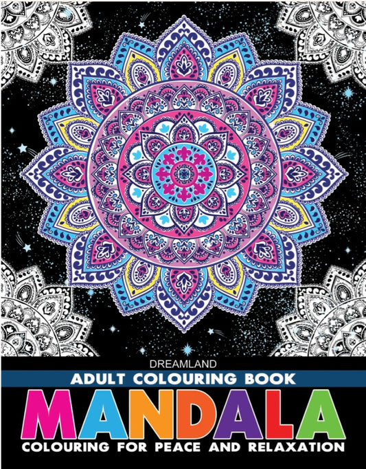 Mystic Mandalas: Adult Coloring Book