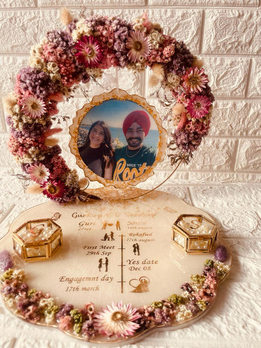 Enchanted Moments Resin Ring Platter