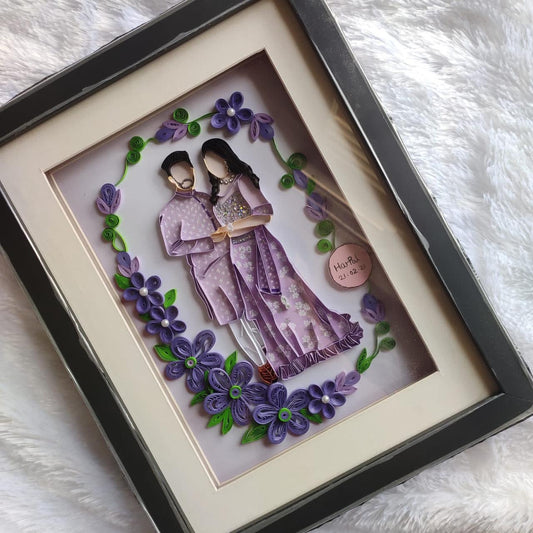 Timeless Love Quilling Art