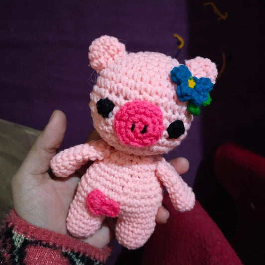 Pinky Pals Crochet Piglet