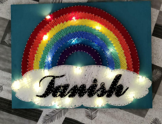 Rainbow Name Weave