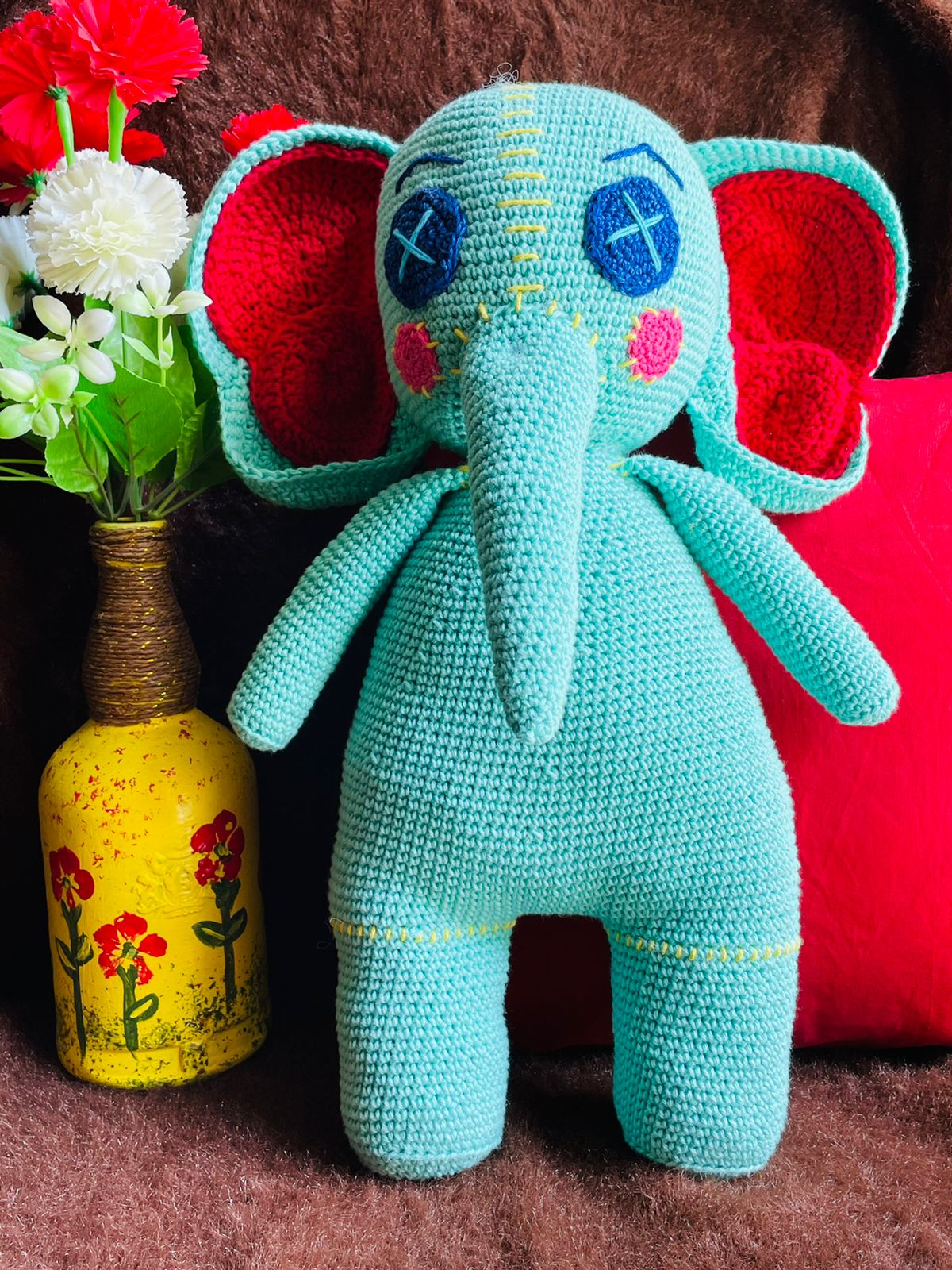 Trunk Tales Crocheted Elephant