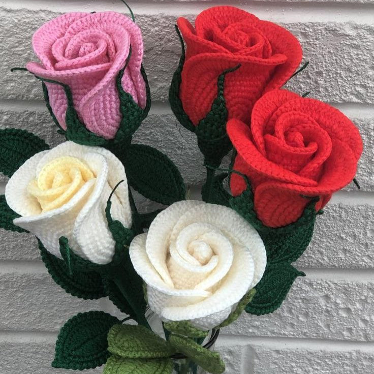 EternalRose Blooms flower crochet