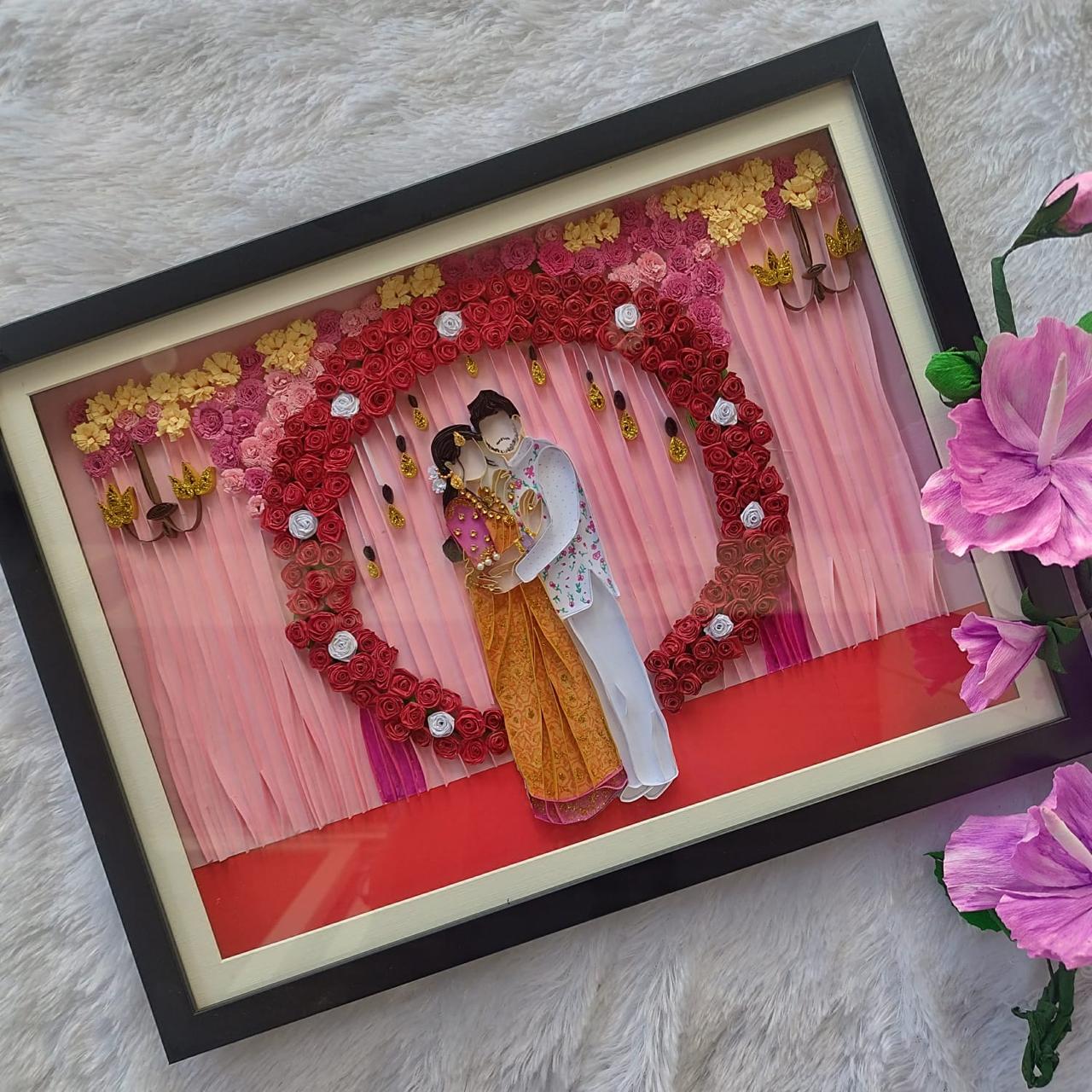 Timeless Love Quilling Art