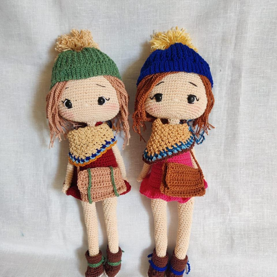 Blossom Belles  crochet dolls