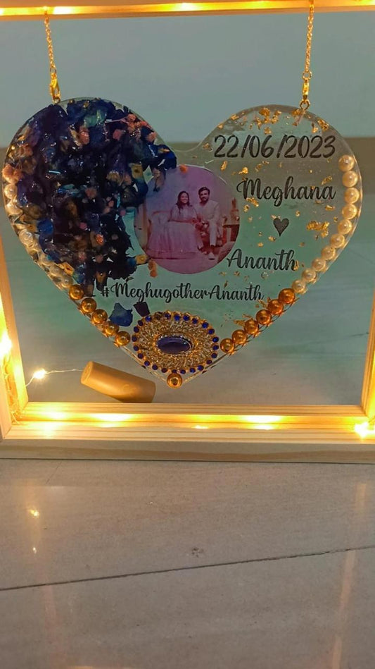 Eternal Heart Resin Frame