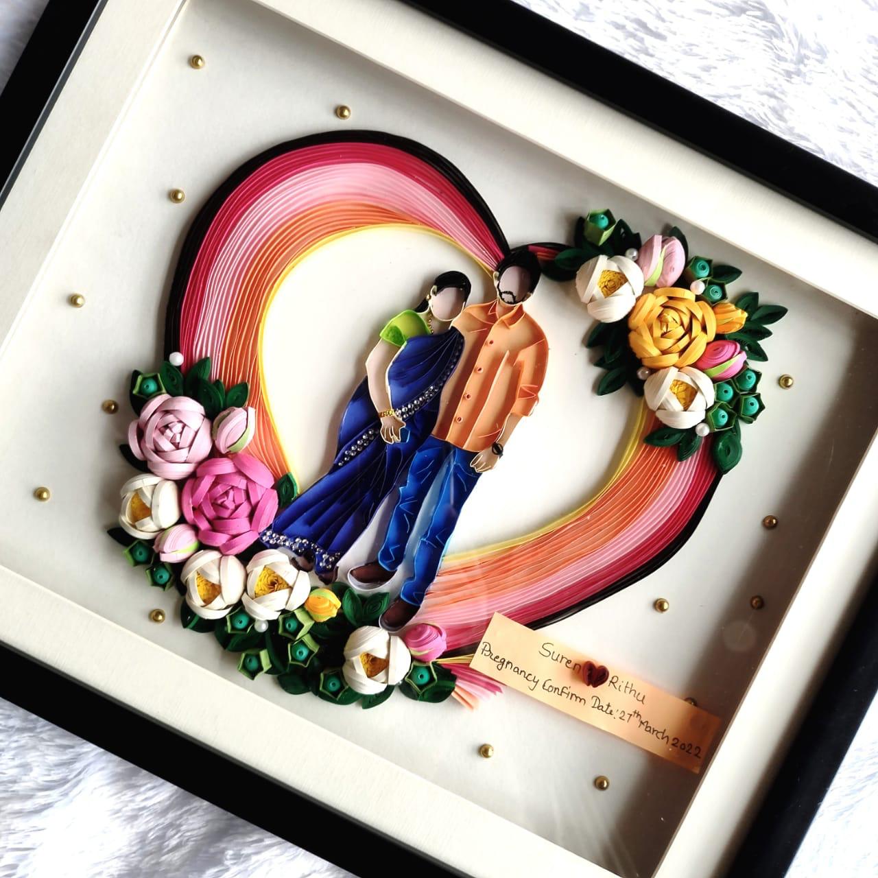 Quilled Embrace