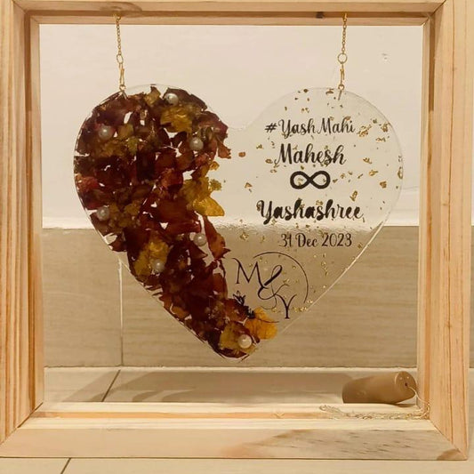 Luminary Love Heart Frame