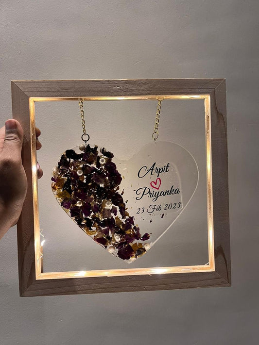 Eternal Heartbeat Resin frame