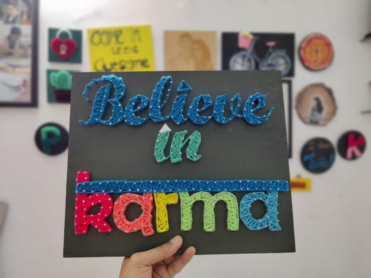 Karma Threads string art