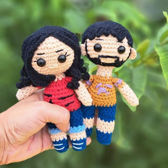 Forever Together Crochet Couple