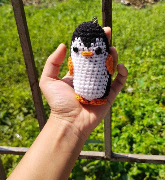 Frosty Friend Crochet Penguin
