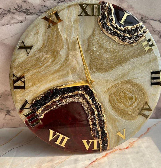 Timeless Treasures Resin Clock