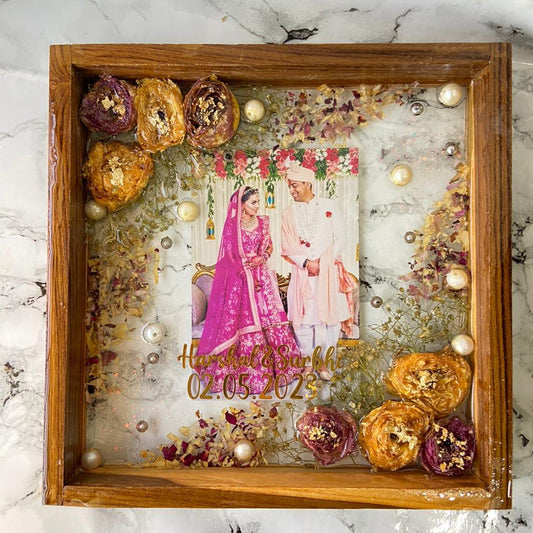 AmorCast varmala preservation Resin Frame