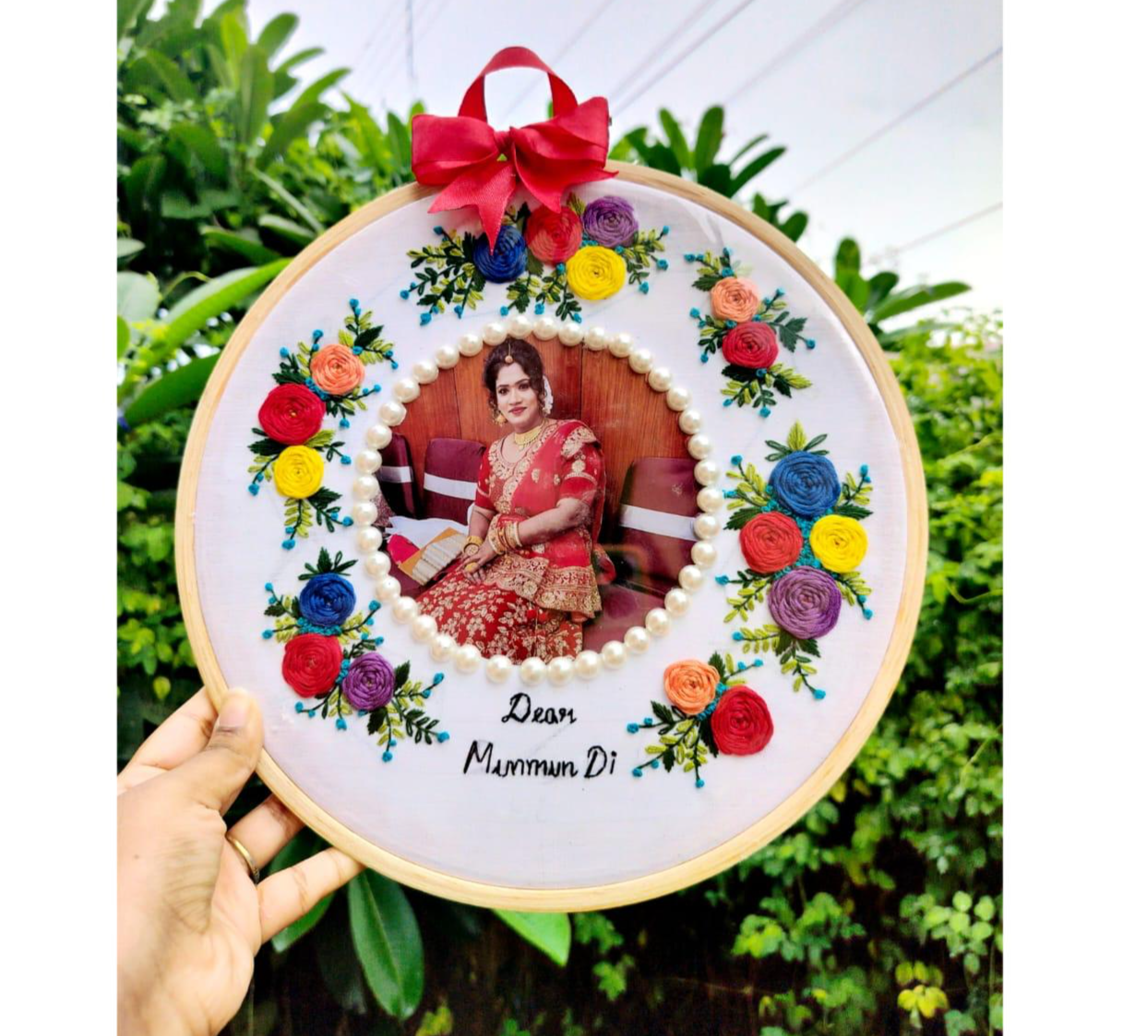 Enchanting Elegance Embroidery Hoop