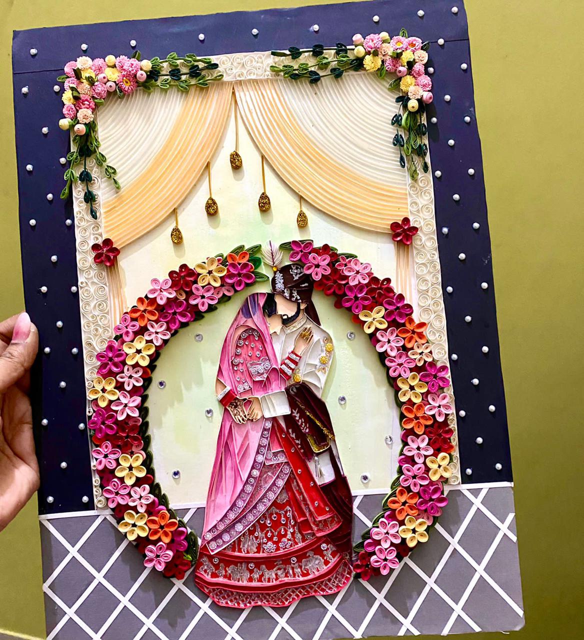 Artful Sips quilling frame