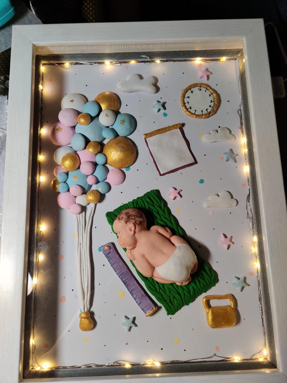 Baby Keepsake Clay Frame