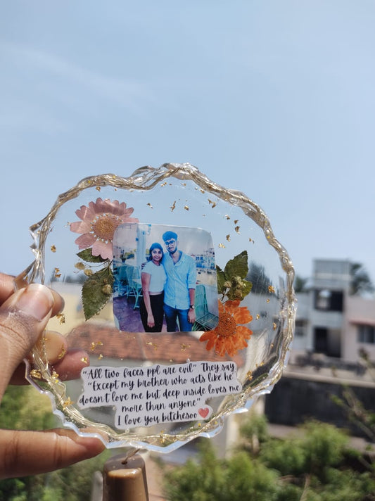 Ethereal Embrace Resin Photo frame