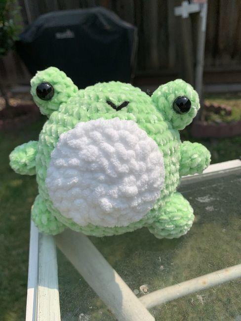 Froggy Amigo: Handcrafted Crochet Frog