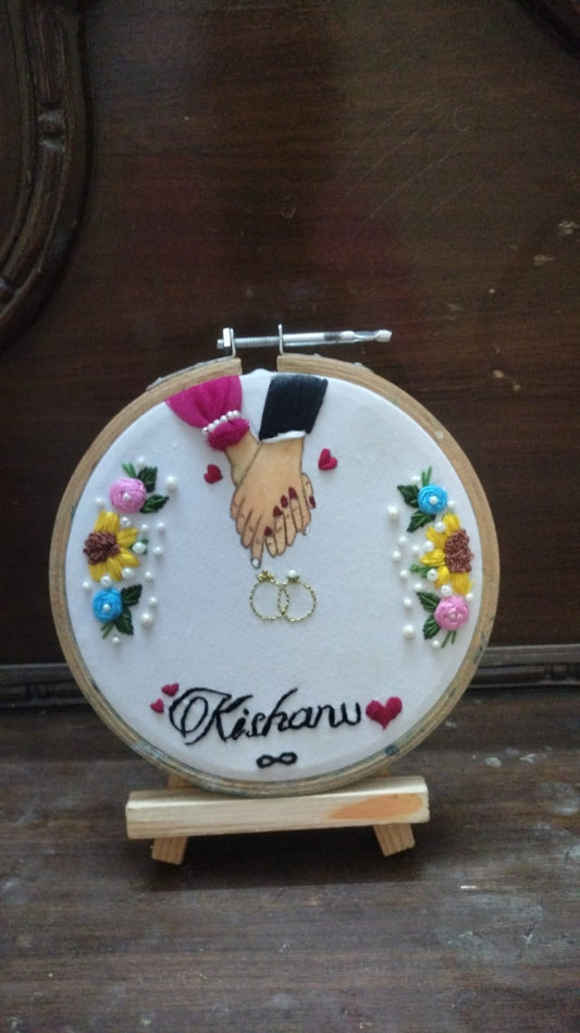 Love Knots Embroidery Hoop