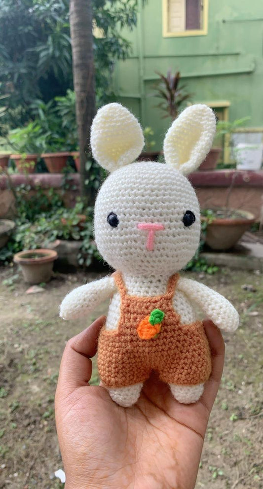 Cozy Critters: Handcrafted Crochet Rabbit