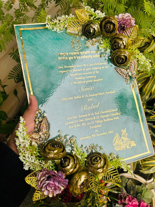 Luminique Resin Invitation