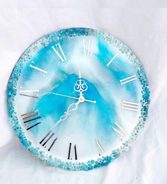 Timeless Resin Wall Clock