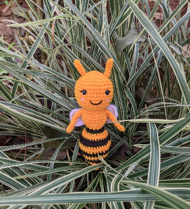 Queen Bee Crochet doll